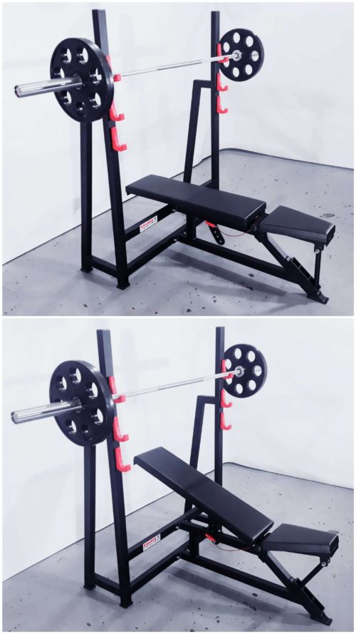Adjustable Flat to Incline Benches Ensayo Gym Equipment Inc